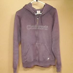 Carharrt zip up sweater